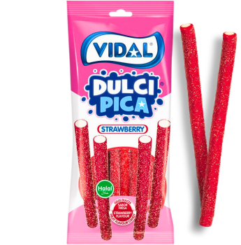 VIDAL - Dulci Pica Strawberry HALAL 90g